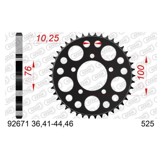 AFAM CREMALHEIRA AO 525 TRK 502 BN302/502/752 IMPERIALE 400