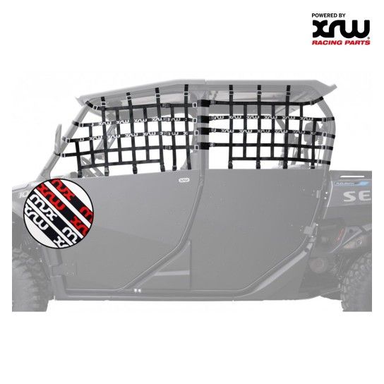 KIT ROLL CAGE NETS XRW RED - FUGLEMAN U10 CREW