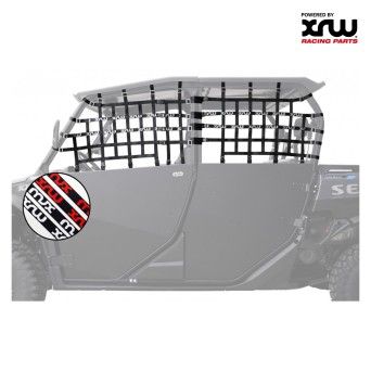 KIT ROLL CAGE NETS XRW RED - FUGLEMAN U10 CREW