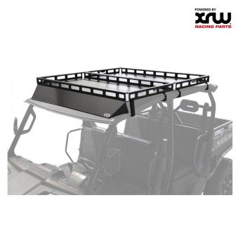 KIT DE SUPORTES DE CARGA DE TEJADILHO ALU PRETO - UT10 CREW