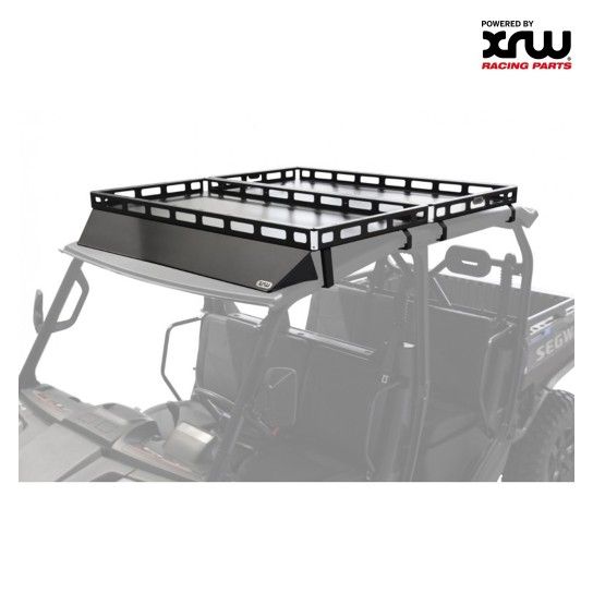 KIT DE SUPORTES DE CARGA DE TEJADILHO ALU PRETO - UT10 CREW