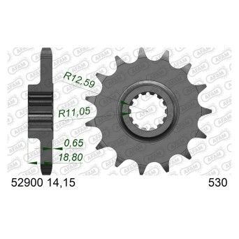 AFAM PINHAO 530 MULTISTRADA 1200 1260 2010-20