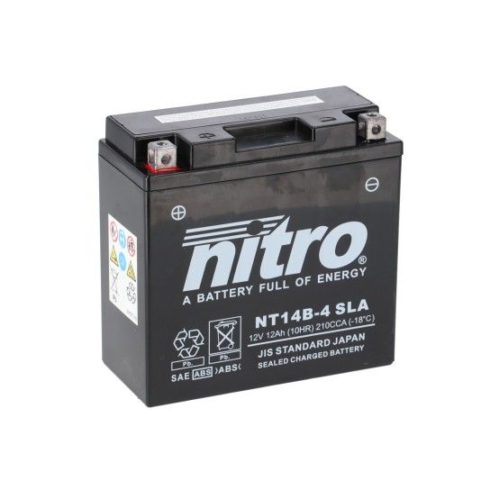 NITRO BATERIA NT14B-4 SLA AGM SELADA