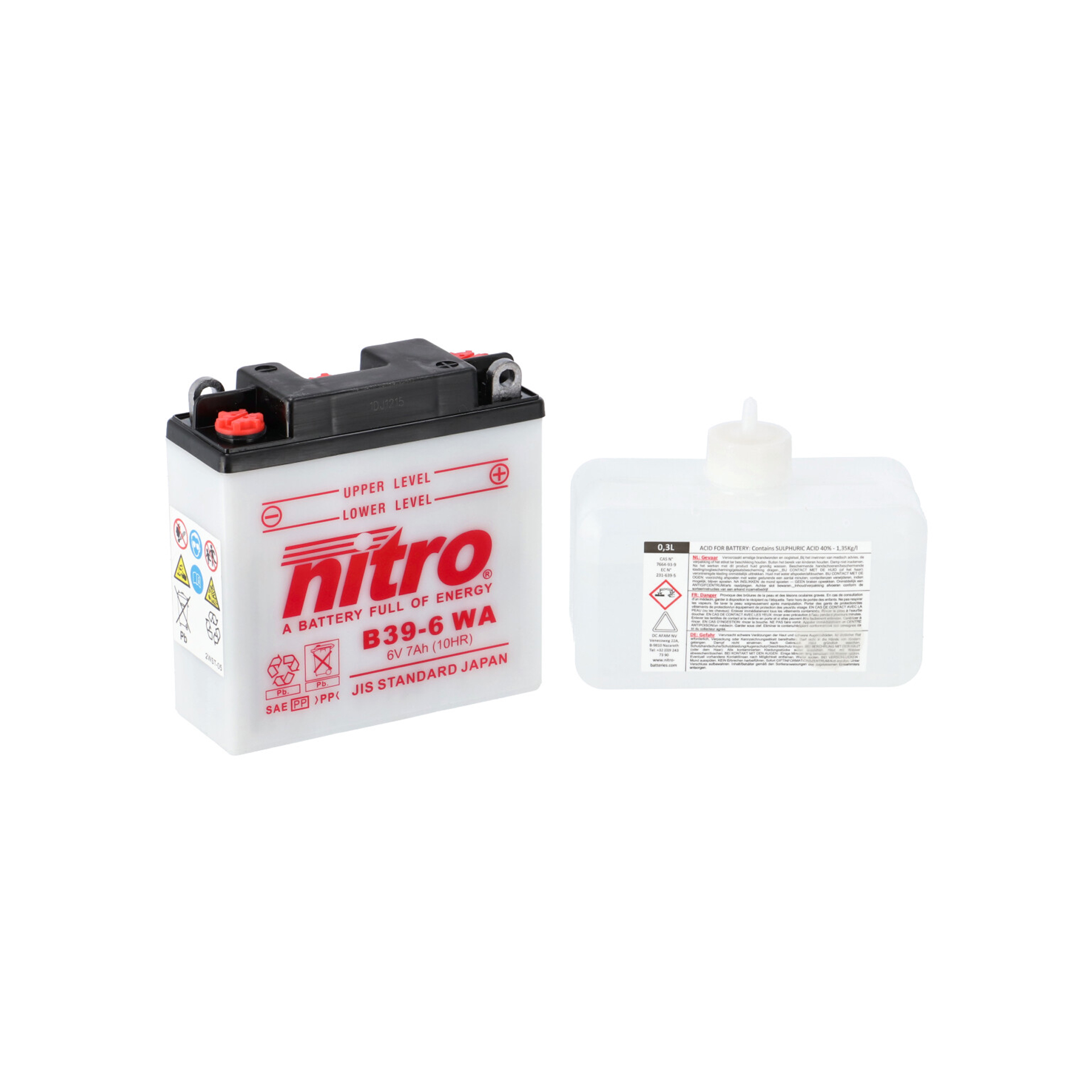 NITRO BATERIA B39-6 WA