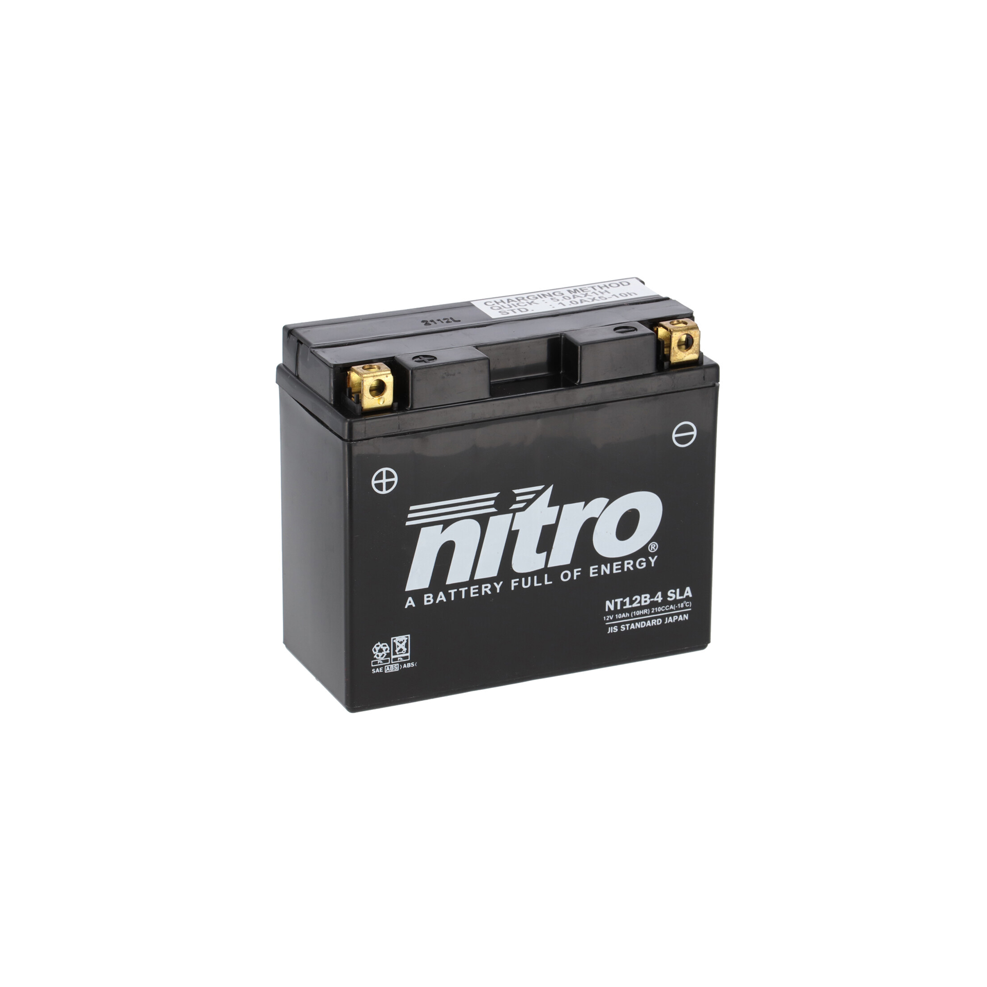 NITRO BATERIA NT12B-4 AGM SELADA