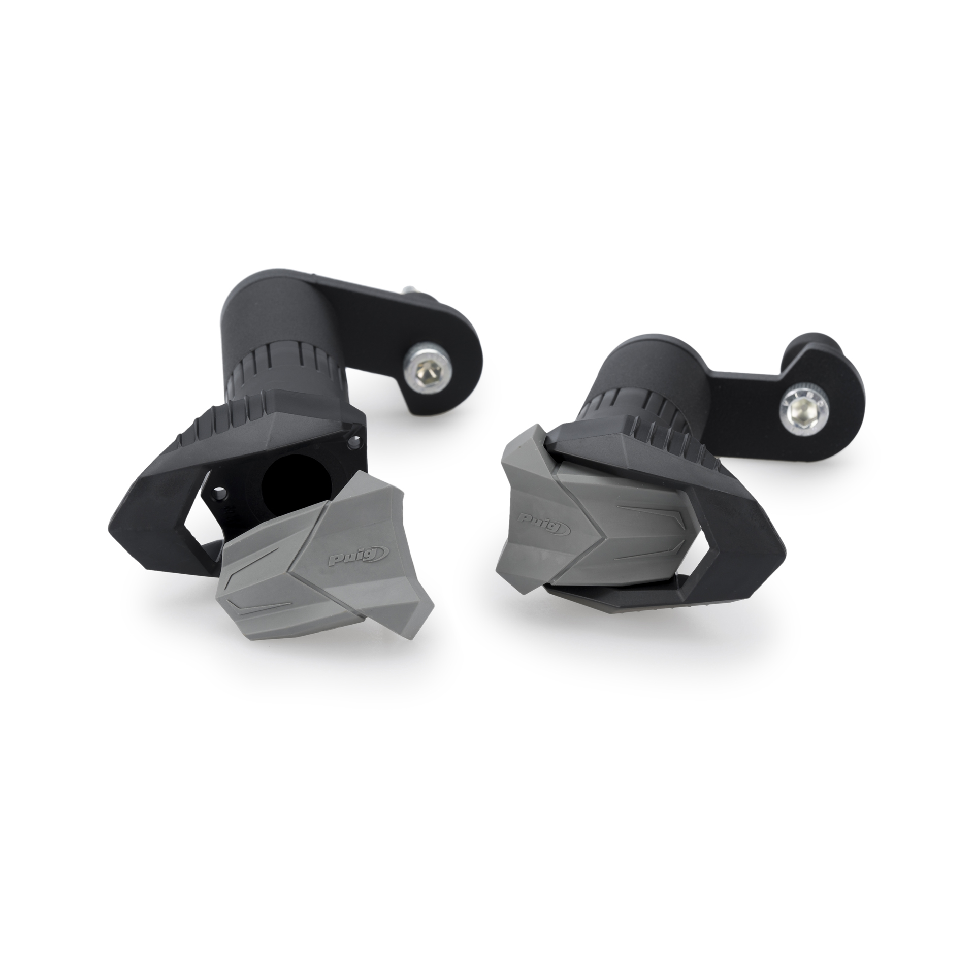 PUIG R19 BLACK FRAME SLIDERS APRILIA RS 660 2021