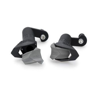 PUIG R19 BLACK FRAME SLIDERS APRILIA RS 660 2021
