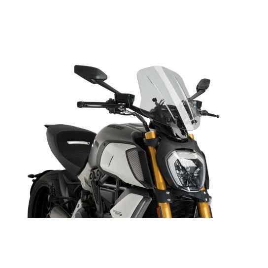 PUIG DUCATI DIAVEL 2019-23 VIDRO NEW GENERATION AJUSTAVEL FU