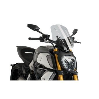 PUIG DUCATI DIAVEL 2019-23 VIDRO NEW GENERATION AJUSTAVEL FU