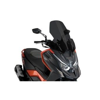PUIG KYMCO DTX 125 2022-25 V-TECH LINE TOURING FUMADO ESCURO