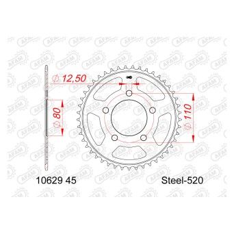 AFAM CREMALHEIRA AO 520 XL 750 TRANSALP 2023-24