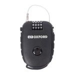 OXFORD CADEADO CABO RETRATIL 120 PRETO