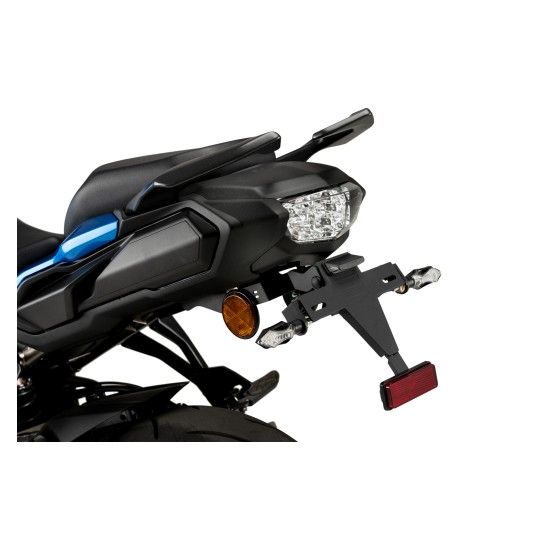 PUIG GSX-8S 2023 LICENSE PLATE HOLDER BLACK