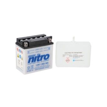 NITRO BATERIA 12N7-3B COM CARGA ACIDO