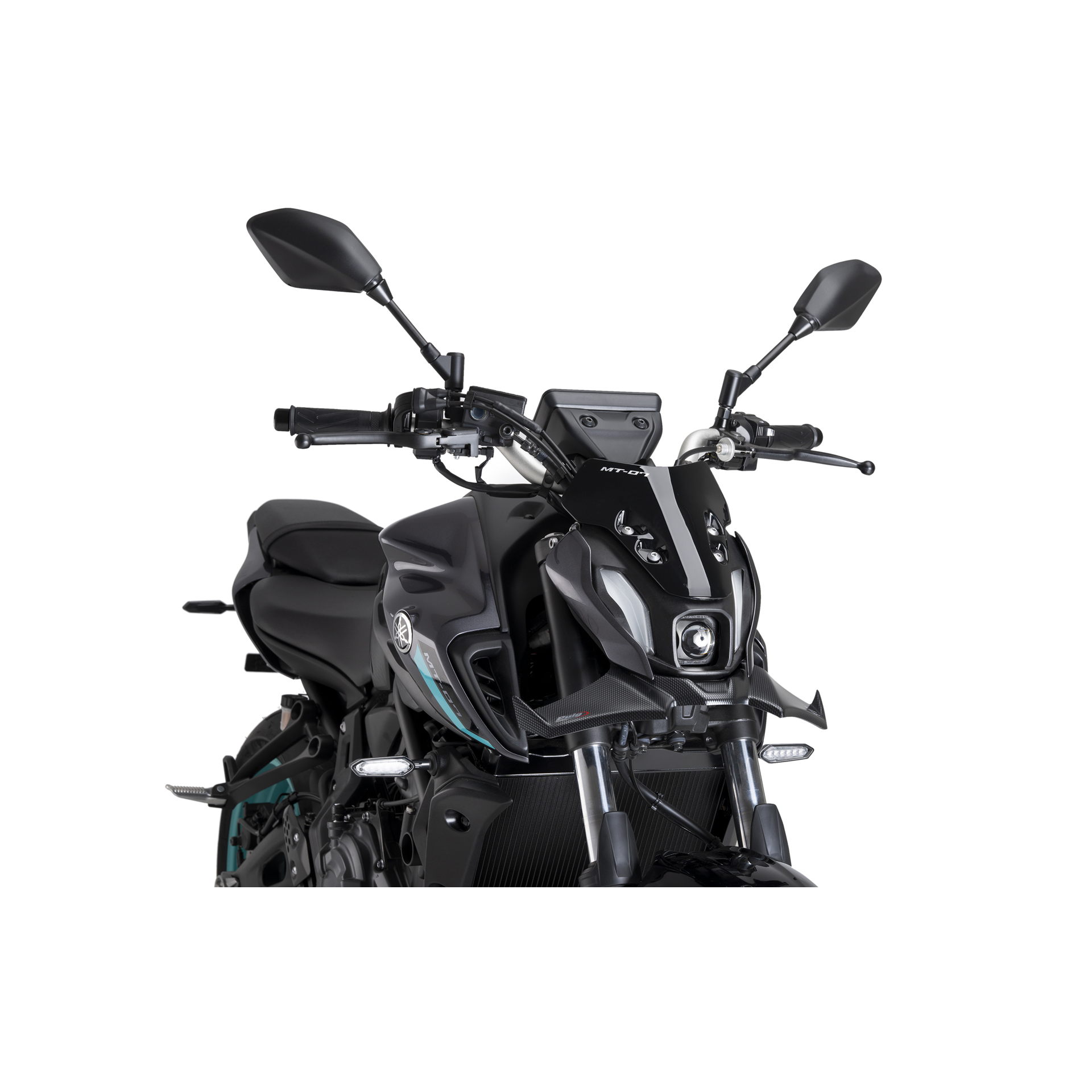 PUIG MT-07 2021-24 SPOILERS FRONTAL CARBONO