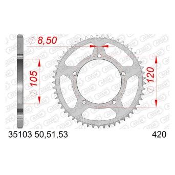 AFAM CREMALHEIRA AO 420 X-RAY 50 GENERIC RX50 DT50R Supermt