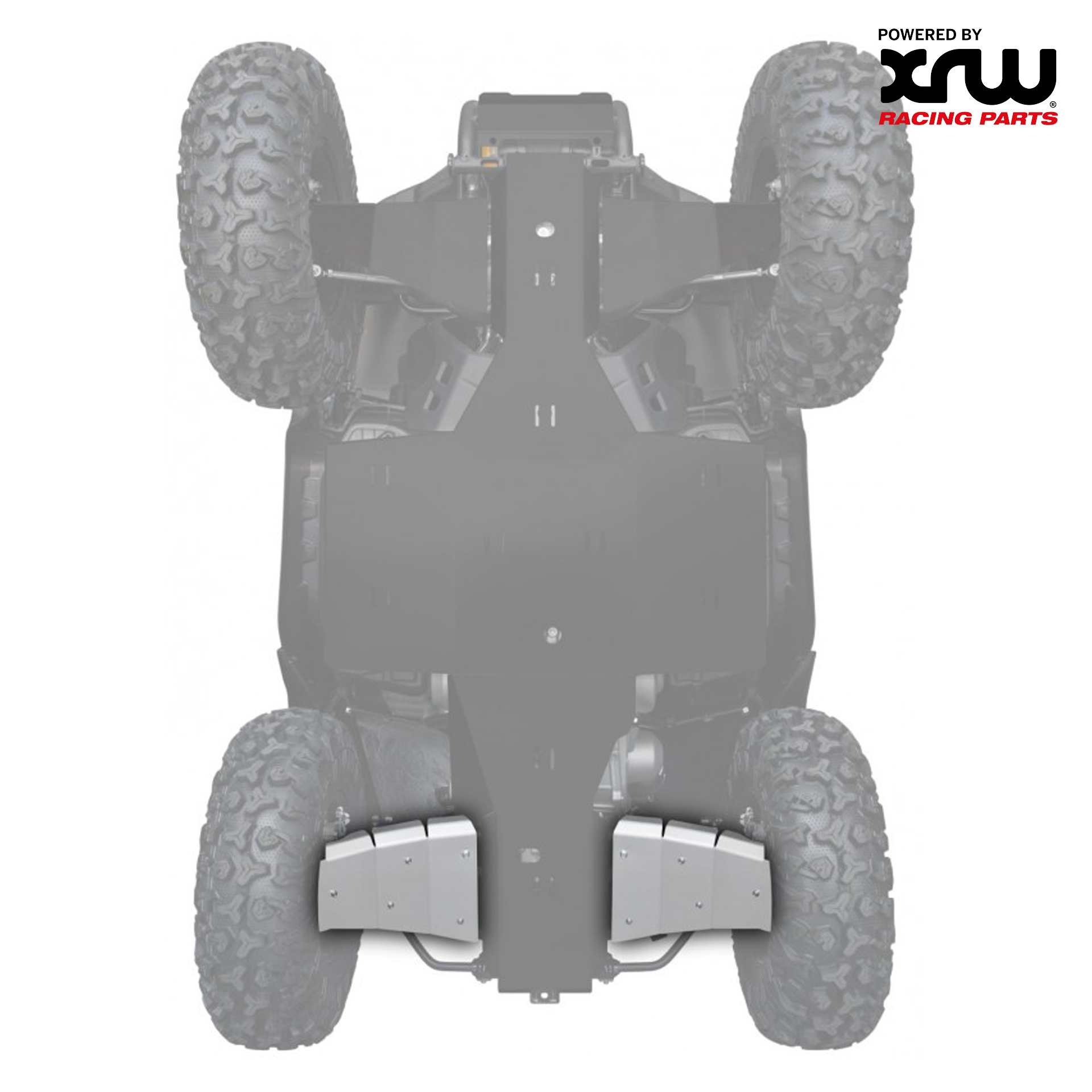 REAR A-ARM PROTECTIONS ALU KIT - SNARLER AT10W REAR A-ARM PROTECTIONS ALU KIT - SNARLER AT10W