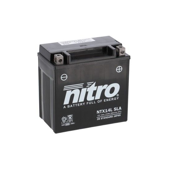 NITRO BATERIA NTX14 SLA AGM GEL SELADA