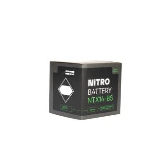 NITRO BATERIA NTX14-BS AGM COM CARGA ACIDO