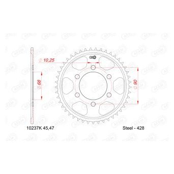 AFAM CREMALHEIRA AO 428 CB 125R 2018-22