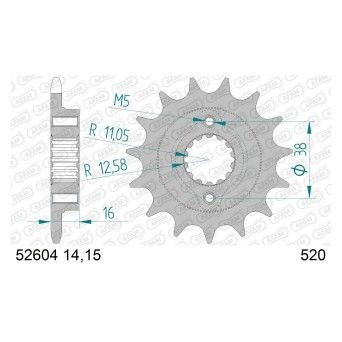 AFAM PINHAO 520 MONSTER 600  900 1993-99 SCRAMBLER 800