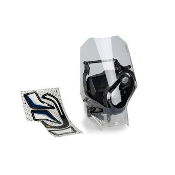 PUIG HUSQVARNA FE250 2014-24 SEMI-CARNAGEM RALLY TRANSPARENT