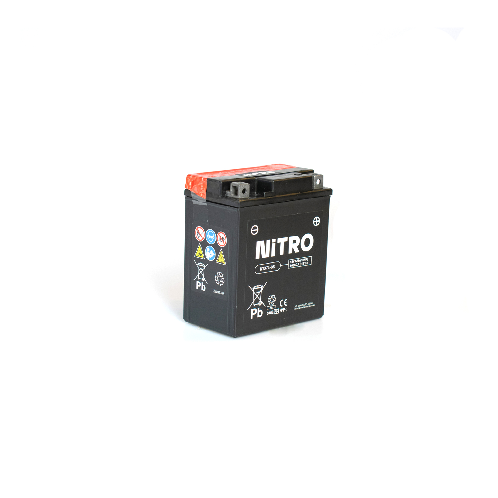 NITRO BATERIA NTX7L-BS AGM COM CARGA ACIDO NITRO BATERIA NTX7L-BS AGM COM CARGA ACIDO