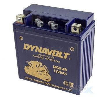 DYNAVOLT BATERIA MG9-4B NANO GEL 12V9Ah 135x75x139 -/+