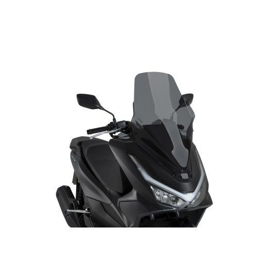 PUIG PCX 125 2021 SMOKE V-TECH LINE TOURING WINDSHIELD