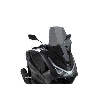 PUIG PCX 125 2021 SMOKE V-TECH LINE TOURING WINDSHIELD