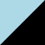 207-LIGHT BL/BLK
