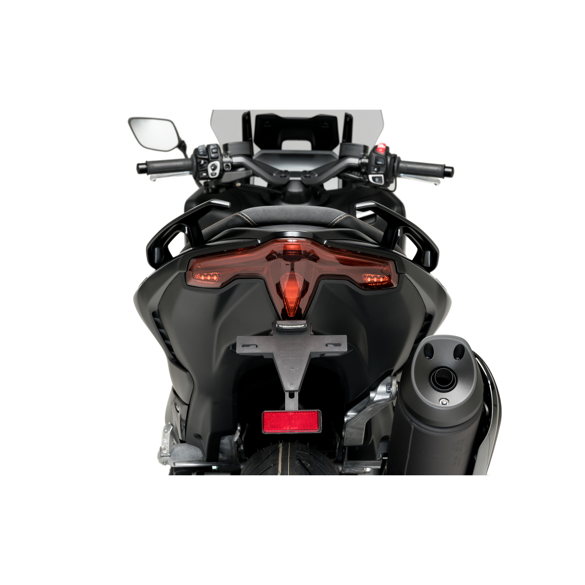 PUIG T-MAX 560 2022-25 SUPORTE MATRICULA PRETO