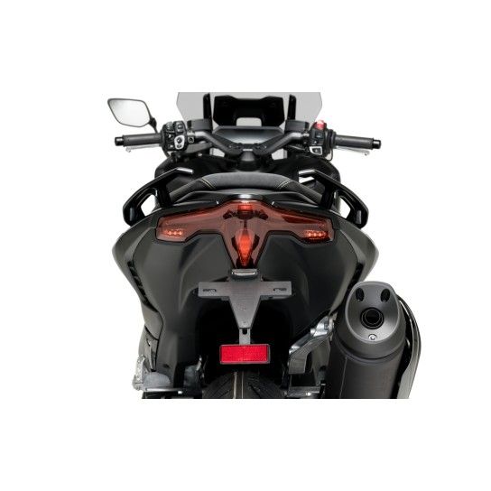 PUIG T-MAX 560 2022-25 SUPORTE MATRICULA PRETO