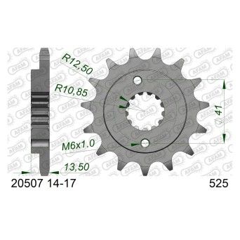 AFAM PINHAO 525 XL600 1898-07 XL700 TRANSALP 2008-13 AFAM PINHAO 525 XL600 1898-07 XL700 TRANSALP 2008-13