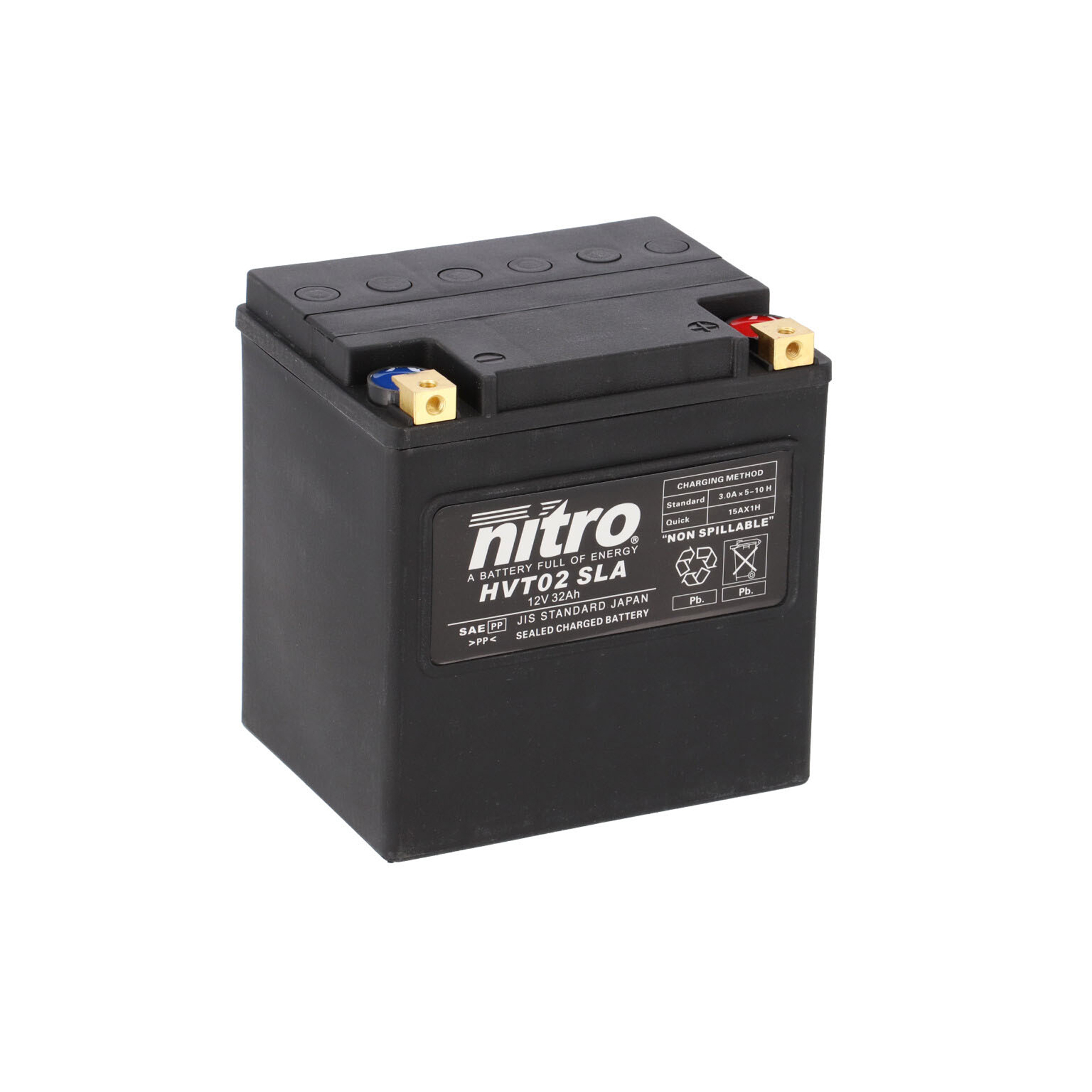 NITRO BATERIA HVT02 SLA AGM SELADA