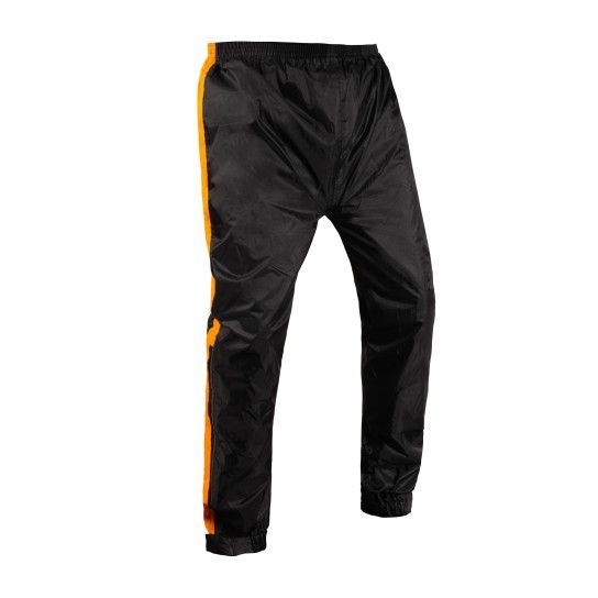 OXFORD CALÇAS DE CHUVA PRETO/LARANJA OXFORD CALÇAS DE CHUVA PRETO/LARANJA