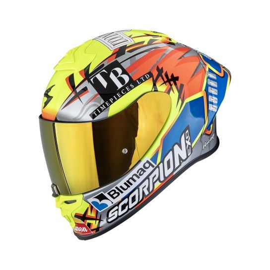 SCORPION EXO-R1 EVO II AIR ARON MISANO (ECE22-06)