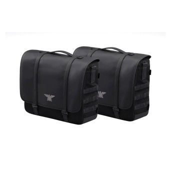 JUEGO DE MALETAS LATERALES EN TEJIDO MOTO MORINI