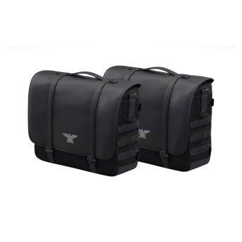 JUEGO DE MALETAS LATERALES EN TEJIDO MOTO MORINI