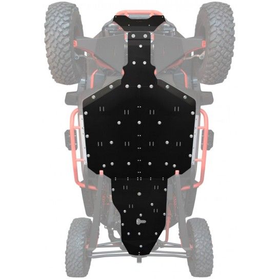 SKID PLATES KIT PHD - SEGWAY SUPER VILLAIN SX20