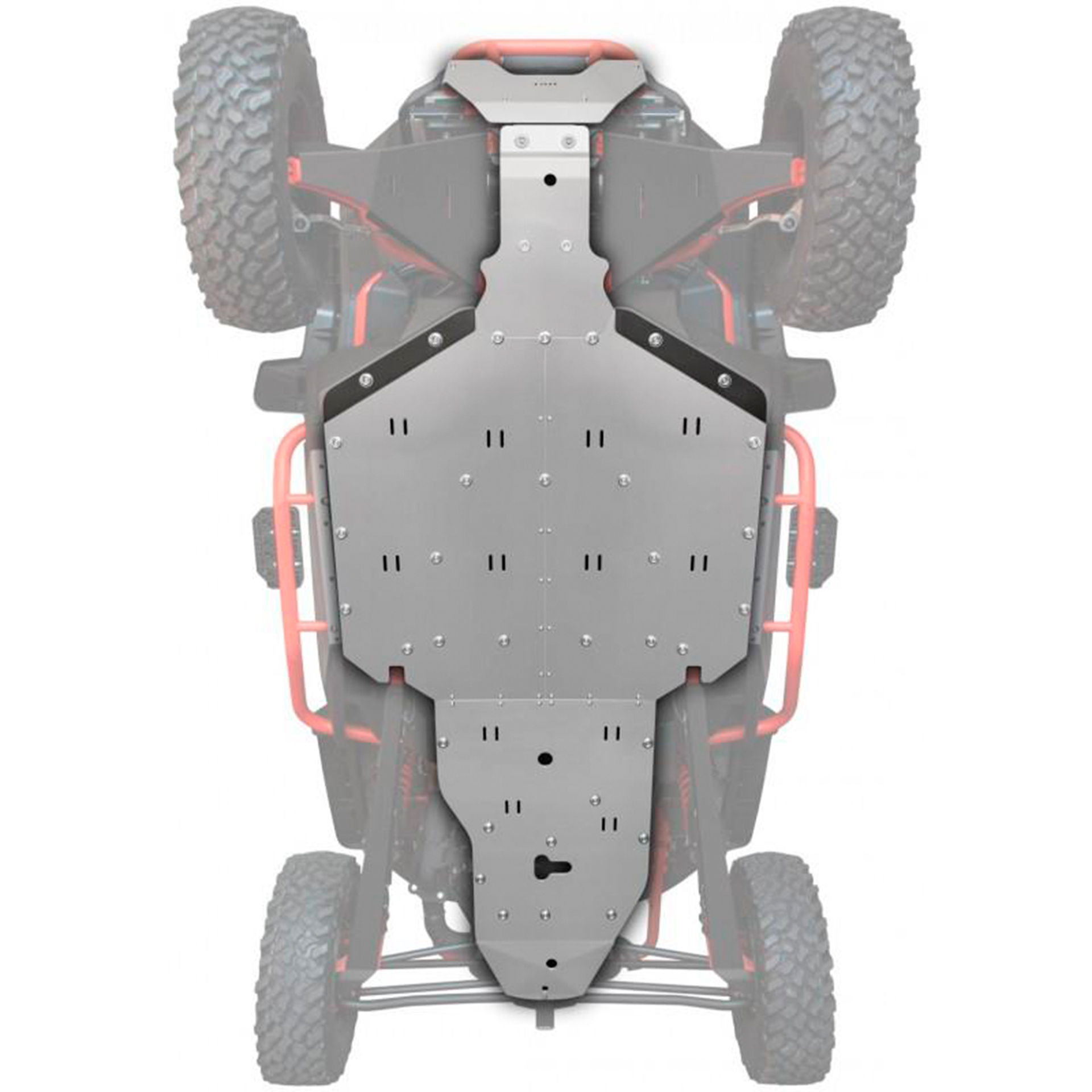 KIT PROTE��O INFERIOR CENTRAL ALUMINIO SUPER VILLAIN SX20T