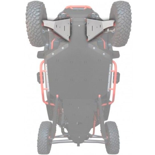 FRONT A-ARM GUARDS ALU - SEGWAY SUPER VILLAIN SX20