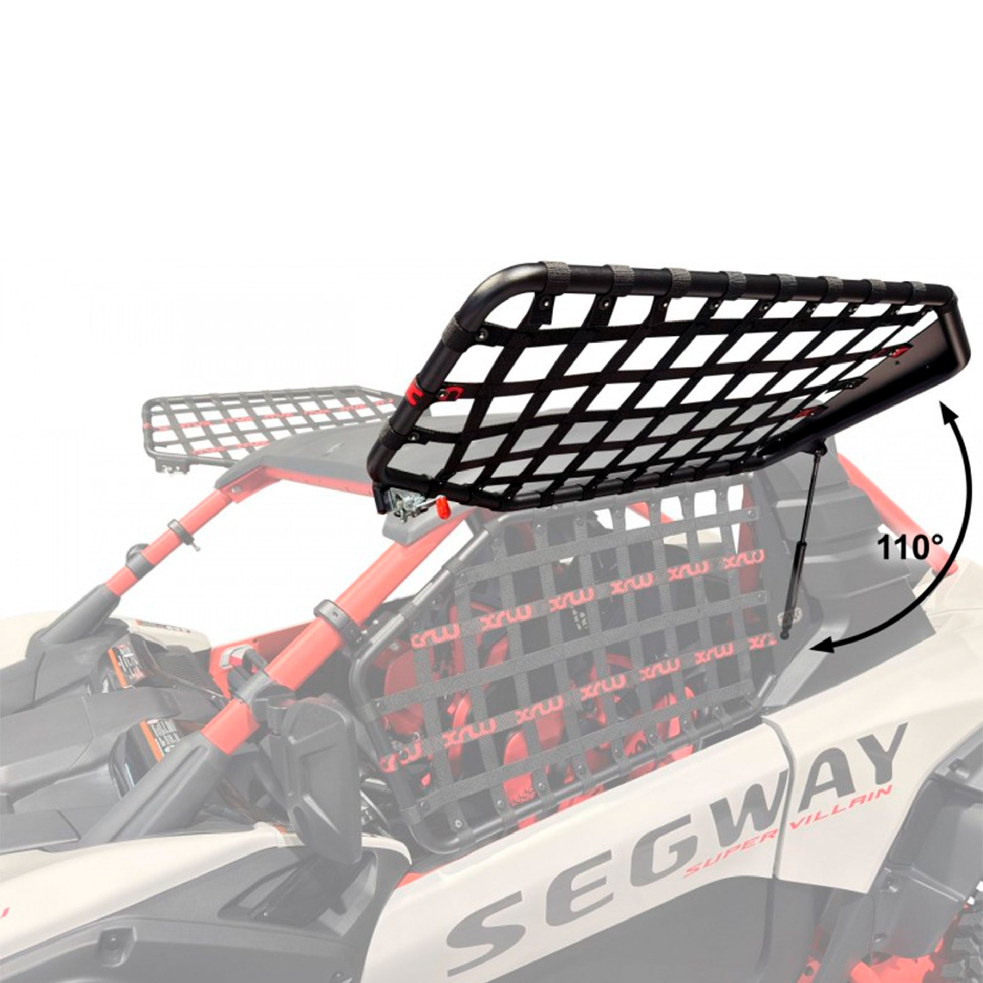 UPPER DOOR NETS OEM BLACK XRW RED - SUPER VILLAIN SX20 UPPER DOOR NETS OEM BLACK XRW RED - SUPER VILLAIN SX20
