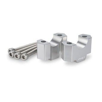 PUIG AUMENTO GUIADOR 30MM RISERS PRATA