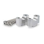 PUIG AUMENTO GUIADOR 30MM RISERS PRATA PUIG AUMENTO GUIADOR 30MM RISERS PRATA