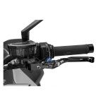 PUIG MANETE DE EMBRAIAGEM EXTENSIVEL 4.0 PRETO C/AFINAD.AZUL
