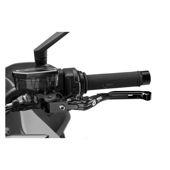 PUIG MANETE DE EMBRAIAGEM 4.0 EXTENSIVEL PRETO C/AFINADOR PR