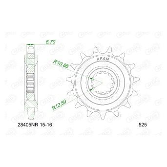 AFAM PINHAO 525 ZX10R VERSYS 1000 Z1000 Z900 Z 900 RS