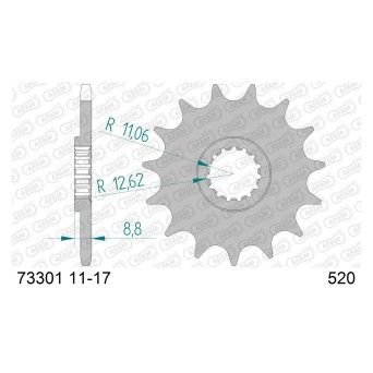AFAM PINHAO 520 KTM HUSQVARNA GAS GAS BETA