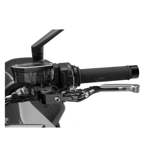 PUIG MANETE EMBRAIAGEM 4.0 PRATA EXTENSIVEL PRETO AFINADOR P
